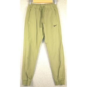 Nike Olive Green Jogger Pants‎ Athletic Track Sweatpants Elastic Small 934592